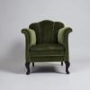 Sillón Verde Danés década de 1950