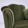 Sillón Verde Danés década de 1950