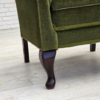 Sillón Verde Danés década de 1950