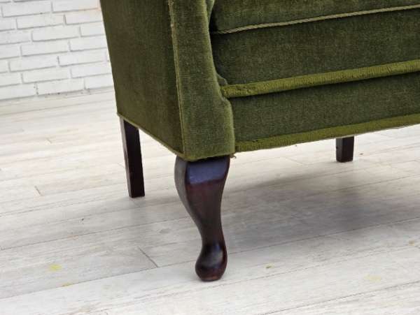 Sillón Verde Danés década de 1950